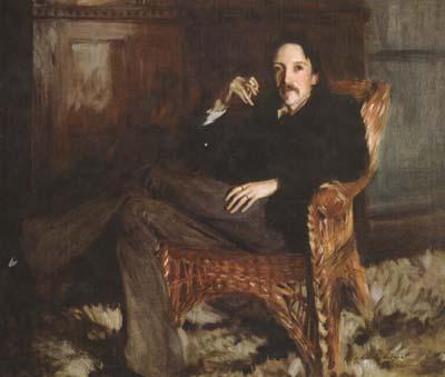 John Singer Sargent Robert Louis Stevenson (mk18) oil painting image